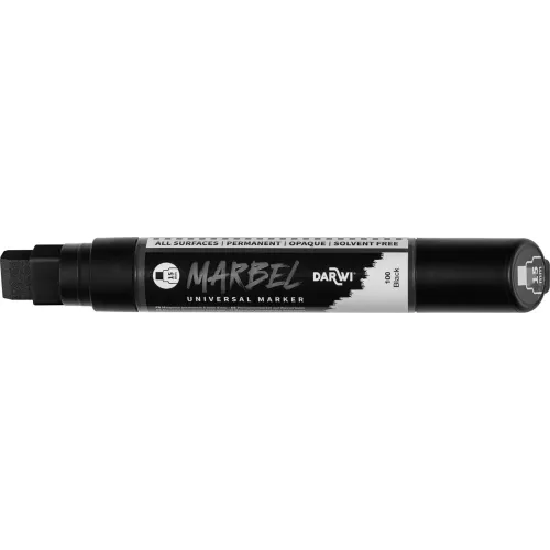 MARBEL ACRYLIC MARKER 15 MM - BLACK 100