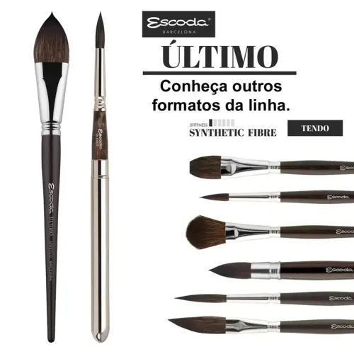 ESCODA ЧЕТКА ULTIMO СИНТЕТИКА КРЪГЛА 1530 №20