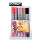 COPIC КОМПЛЕКТ - 12 ЦВ. MANGA SET