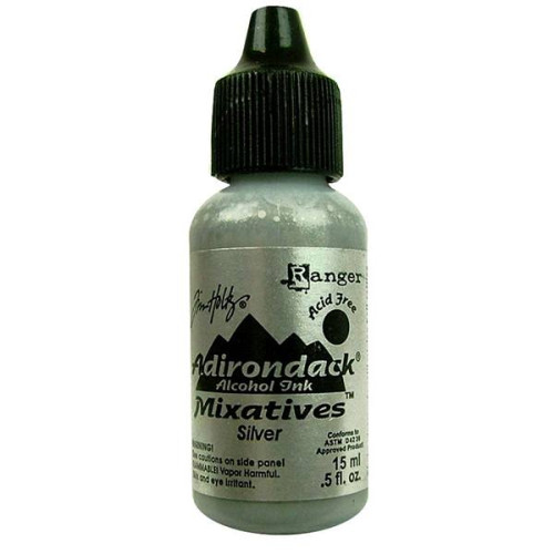TIM HOLTZ ALCOHOL INK 14 ML - SILVER, TIM22176