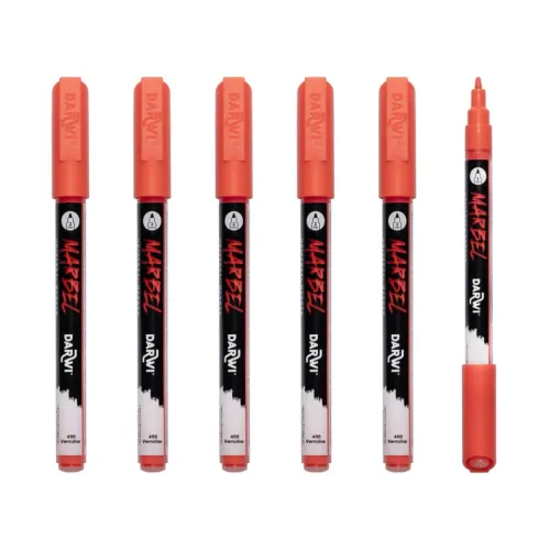 MARBEL ACRYLIC MARKER 2 MM - VERMILLION 490