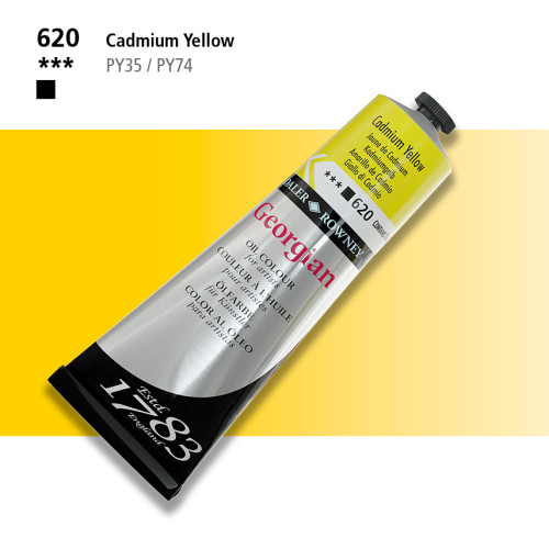DALER ROWNEY МАСЛЕНА БОЯ GEORGIAN 225 МЛ. - CADMIUN YELLOW
