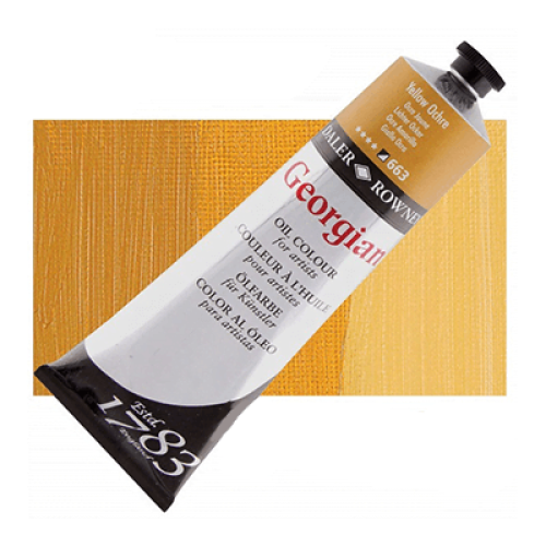 DALER ROWNEY МАСЛЕНА БОЯ GEORGIAN 225 МЛ. - YELLOW OCHRE