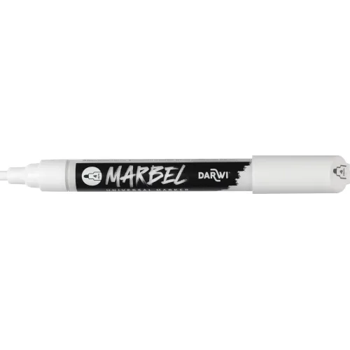 MARBEL ACRYLIC MARKER 4 MM - WHITE 010
