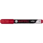 MARBEL ACRYLIC MARKER 4 MM - POPPY RED 480