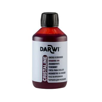 DARWI WATER-BASED PAINT 250 ML - CINABAR 490