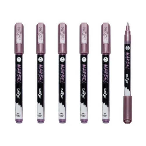 MARBEL ACRYLIC MARKER 2 MM - METALLIC PINK 040