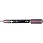 MARBEL ACRYLIC MARKER 4 MM - METALLIC PINK 040