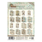 STAMPERIA SYMPHONY JUNK JOURNAL 8 КАРТИЧКИ 4 СТИКЕРА И 4 ИЗРЕЗКИ - SBJK24
