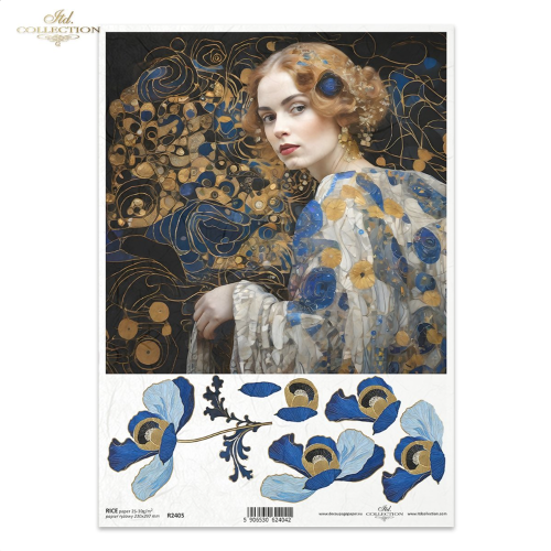 ITD COLLECTION ДЕКУПАЖНА ОРИЗОВА ХАРТИЯ А4 - R2405