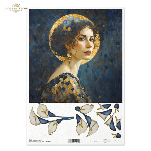 ITD COLLECTION ДЕКУПАЖНА ОРИЗОВА ХАРТИЯ А4 - R2406