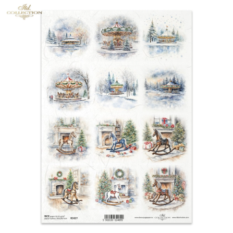 ITD COLLECTION ДЕКУПАЖНА ОРИЗОВА ХАРТИЯ А4 - R2427