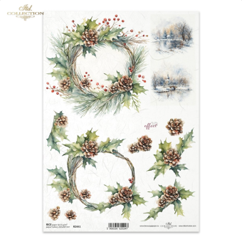 ITD COLLECTION ДЕКУПАЖНА ОРИЗОВА ХАРТИЯ А4 - R2441