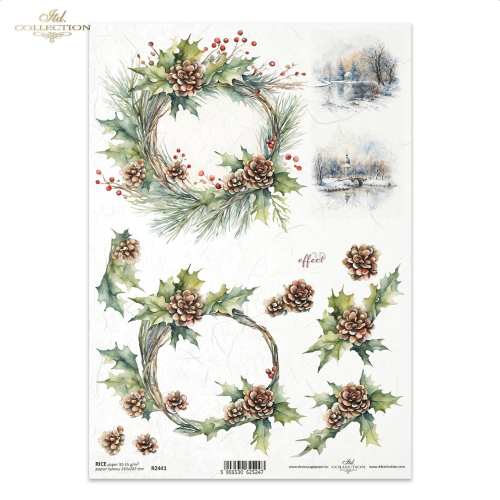 ITD COLLECTION ДЕКУПАЖНА ОРИЗОВА ХАРТИЯ А4 - R2441