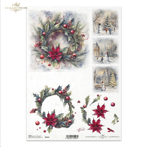 ITD COLLECTION ДЕКУПАЖНА ОРИЗОВА ХАРТИЯ А4 - R2443