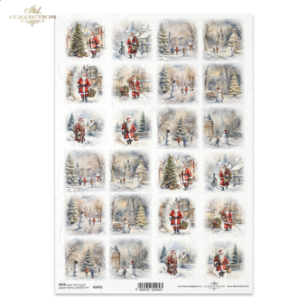 ITD COLLECTION DECOUPAGE RICE PAPER A4 - R2451