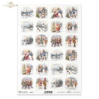 ITD COLLECTION ДЕКУПАЖНА ОРИЗОВА ХАРТИЯ А4 - R2452