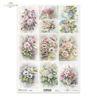 ITD COLLECTION ДЕКУПАЖНА ОРИЗОВА ХАРТИЯ А4 - R2471