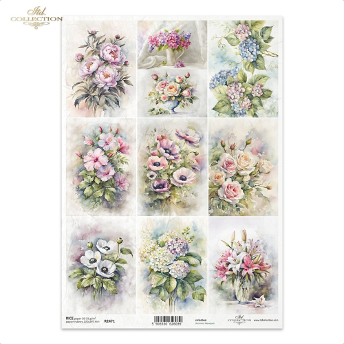 ITD COLLECTION ДЕКУПАЖНА ОРИЗОВА ХАРТИЯ А4 - R2471