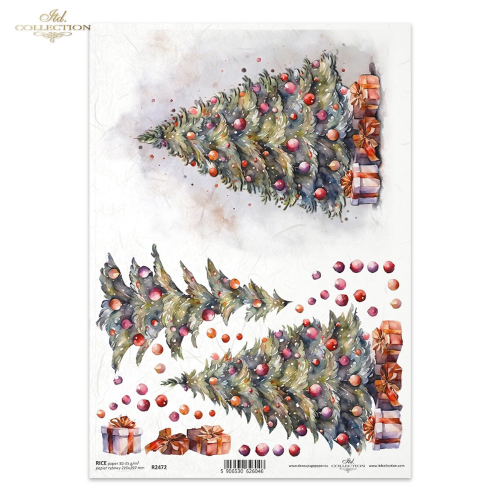 ITD COLLECTION DECOUPAGE RICE PAPER A4 - R2472