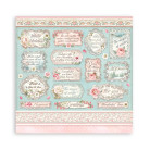 STAMPERIA BLOCK DESIGNER PAPER 15.2/15.2 CM - SBBXS25