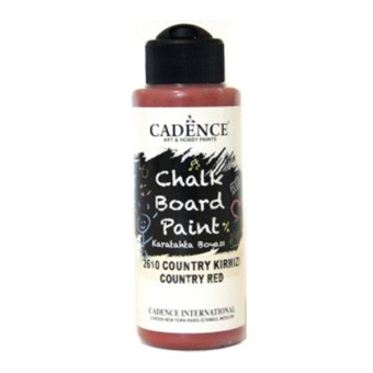 CADENCE BLACKBOARD EFFECT PAINT 120 ML - COUNTRY RED 2610