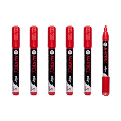 MARBEL АКРИЛЕН МАРКЕР 6 MM - POPPY RED 480