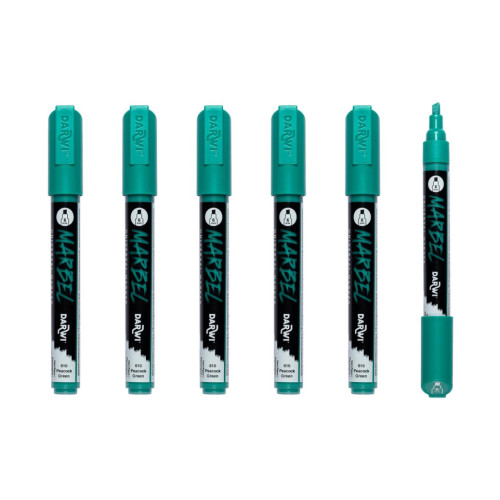 MARBEL АКРИЛЕН МАРКЕР 6 MM - PEACOCK GREEN 610