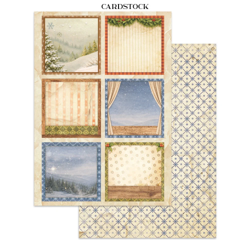 STAMPERIA SILENT NIGHT JUNK JOURNAL - SBJK27