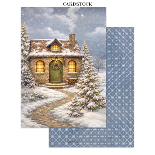STAMPERIA SILENT NIGHT JUNK JOURNAL - SBJK27
