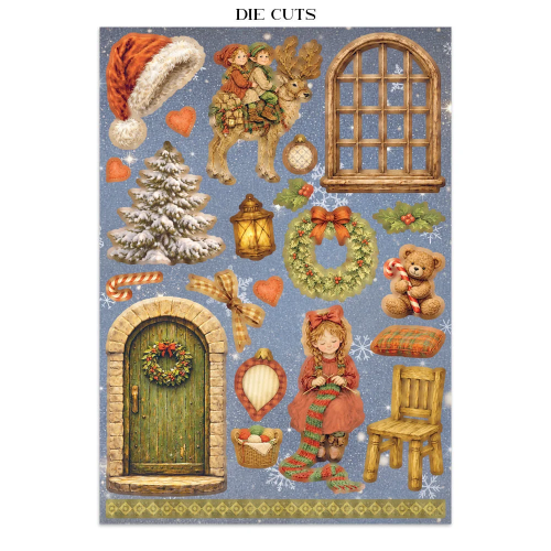 STAMPERIA SILENT NIGHT JUNK JOURNAL - SBJK27
