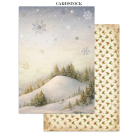 STAMPERIA SILENT NIGHT JUNK JOURNAL - SBJK27