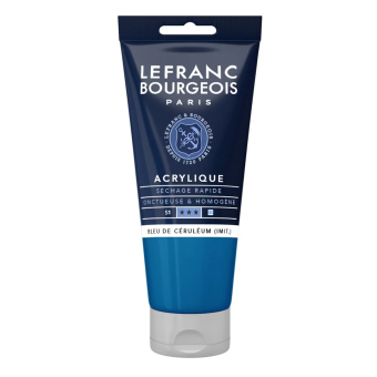 L&B АКРИЛНА БОЯ FINE 200 МЛ - CERULEAN BLUE HUE 065