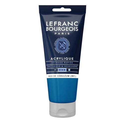 L&B АКРИЛНА БОЯ FINE 200 МЛ - CERULEAN BLUE HUE 065