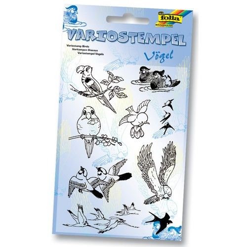FOLIA СИЛИКОНОВИ ПЕЧАТИ ПТИЦИ