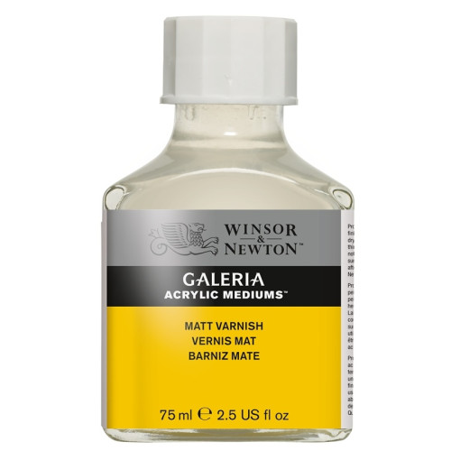 W&N FINAL VARNISH FOR ACRYLIC 75 ML - MATTE