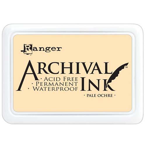 RANGER ARCHIVAL PERMANENT INK - PALE OCHRE