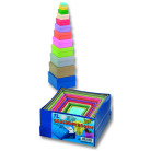 FOLIA SQUARE CARDBOARD BOX - LIGHT GREEN 11 CM.
