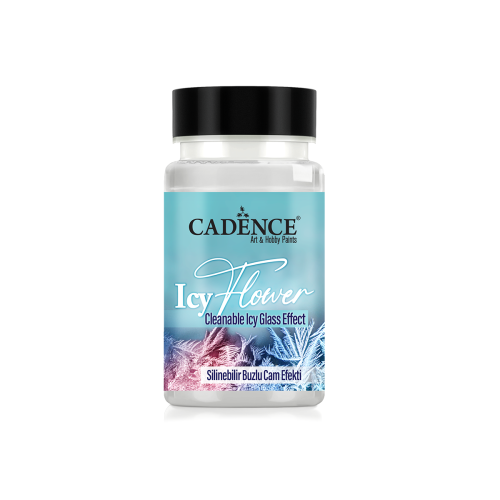 CADENCE ЕФЕКТНА БОЯ ЗА СТЪКЛО ICY FLOWER 90 МЛ. - BLUE IF-05