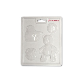 STAMPERIA PROFESSIONAL SERIES 3D MOLDS - K3PT12