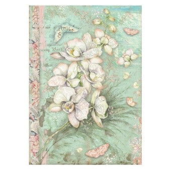 STAMPERIA ORCHIDS AND CATS ДЕКУПАЖНА ХАРТИЯ А4 - DFSA4848