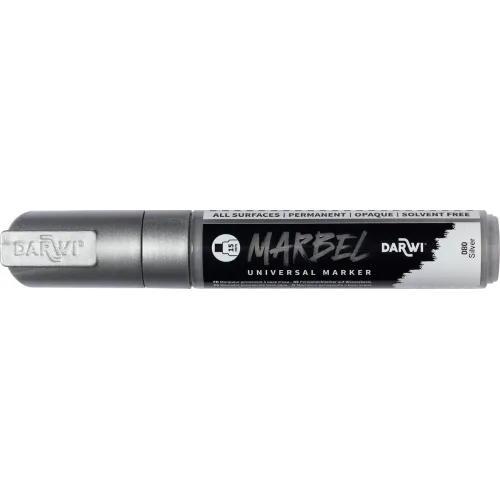 MARBEL ACRYLIC MARKER 15 MM - SILVER 080