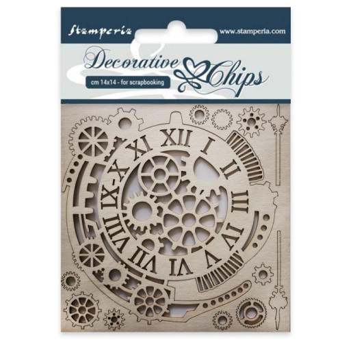 STAMPERIA ELEMENTS FROM CARDSTOCK 14/14CM SCB33