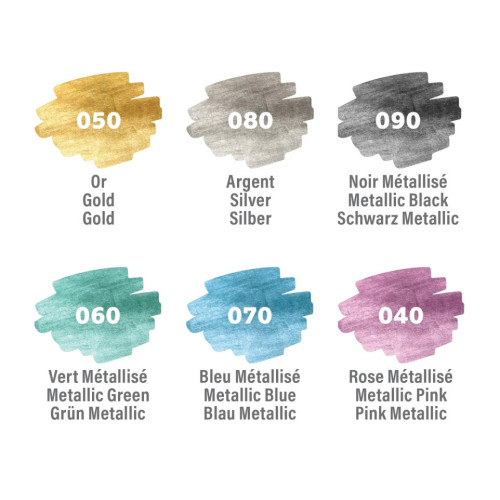 MARBEL ACRYLIC MARKER 2 MM - GOLD 050