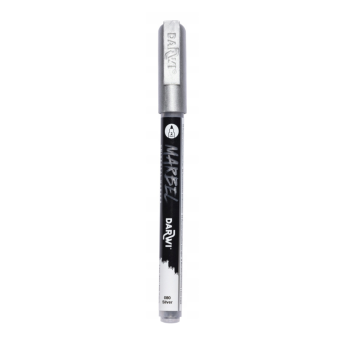 MARBEL АКРИЛЕН МАРКЕР 2 MM - SILVER 080
