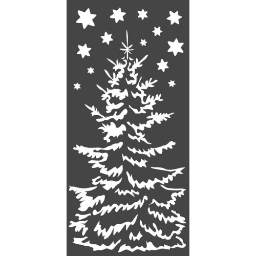 STAMPERIA MEDIA STENCIL - ШАБЛОН 12 Х 25 СМ - KSTDL36