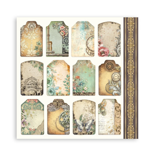 STAMPERIA GARDEN OF TIME БЛОКЧЕ 30,5/30,5 СМ -SBBXLB36
