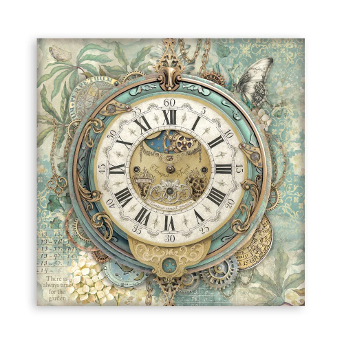 STAMPERIA GARDEN OF TIME БЛОКЧЕ 30,5/30,5 СМ -SBBXLB36