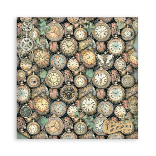 STAMPERIA GARDEN OF TIME БЛОКЧЕ 30,5/30,5 СМ -SBBXLB36