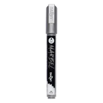 MARBEL АКРИЛЕН МАРКЕР 6 MM - SILVER 080